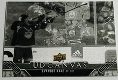 2023-24 Upper Deck Series 2 UD Canvas Black & White #C155 Evander Kane